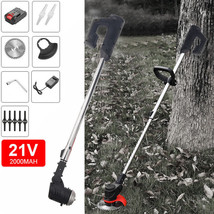 Cordless Electric Weed Lawn Edger Yard Grass String Trimmer Cutter Mower - $106.99