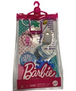 Barbie Fashion Pack Make A Splash Accessories Sandals Visor Bags Jewelry... - £6.95 GBP