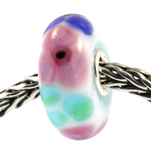 Authentic Trollbeads Glass 61375 French Anemone - £9.59 GBP