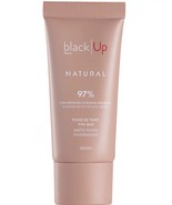 Black Up Natural 97% matte Finish Foundation FNAT 04 NIB RARE - $717.20 MXN