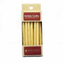 Honey Candle Co. Party Beeswax Candles 3&quot; Birthday Candles, Natural 20 Count - $10.62