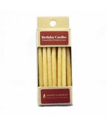 Honey Candle Co. Party Beeswax Candles 3&quot; Birthday Candles, Natural 20 C... - $10.89