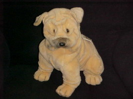 14&quot; Avanti  Shar Pei Plush Dog Toy With Tags By Jockline Italy 1987 - $98.99