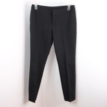 Christopher &amp; Banks Women&#39;s 8 Black Slim Straight Leg Career Dress Trouser Pants - $16.00