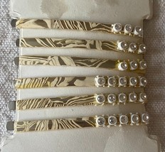 ⭕⭕VTG, 6 vintage Hair Barrettes for Women, New, Length 6 cm, clips - $9.90