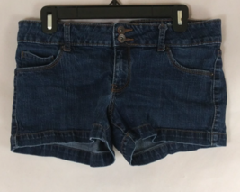 Mossimo Supply Co Women&#39;s Double Button Booty Jean Shorts Size 11 - $10.88