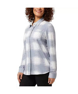 32 Degrees Women&#39;s Plus Size 2X Pristine Gray Soft Long Sleeve Shirt NWT - $208.17 MXN