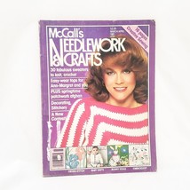 McCalls Needlework Crafts Magazine April 1981 Sweaters Springtime Stitchery Knit - £11.07 GBP