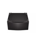LG WDP5B 29 inch Black Steel Laundry Pedestal with Storage Drawer - $369.46