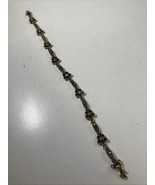 925 Sterling Silver Marcasite Flower Floral Motif Chain Bracelet 12g - €36,52 EUR 925 Sterling Silver Marcasite Flower Floral Motif Chain Bracelet 12g - €36,52 EUR