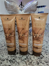 Lot of 3 Schwarzkopf Smooth n Shine Curl Styling Custard 8.5 oz - $49.49