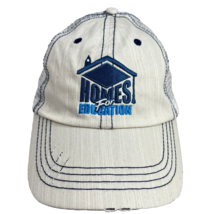 Homes For Education Distressed Baseball Hat Cap Adjustable Mesh Back Emb... - $29.99