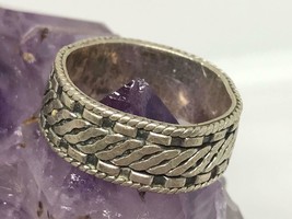 Sterling Silver Ring Size 6.5 - £19.46 GBP