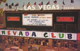Nevada Club Las Vegas Nevada NV Postcard C29 - £2.33 GBP