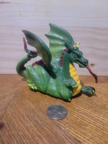 1988 Britains Plastic Fire Breathing Dragon Figure on Wheels ZZ - $12.28