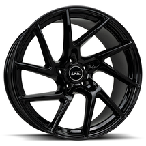 20X10.5 Luxxx LFF-02 LEON 5X112 +38 66.6 Gloss Black - Wheel - £277.38 GBP