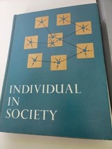 Individual In Society by David Krech et al (1962 Hardcover) Vintage - £10.98 GBP