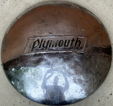 1939 Plymouth hubcap chrome &amp;  centered Plymouth logo  - £21.96 GBP