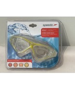 New Speedo Adult Hybrid Swim Mask Neon Yellow - £18.28 GBP