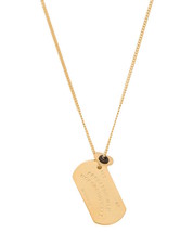 Marc Jacobs Necklace Ouija Board Oro Goldtone NEW - £53.68 GBP