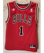 Chicago Bulls Derrick Rose Adidas Jersey NBA Basketball Shirt Boys size M - $328.84 MXN