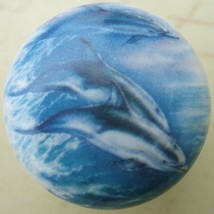 Cabinet Knobs Knob w/ Dolphins Dolphin #5 FISH - £4.15 GBP