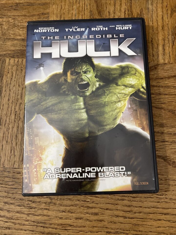 The Incredible Hulk DVD