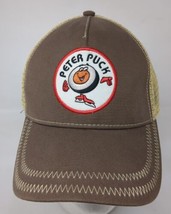 Peter Puck Mesh Trucker Hat Snapback Baseball Cap Men&#39;s Adult Vintage Ho... - £47.32 GBP