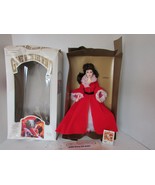 WORLD DOLL 71152 GWTW DOLL SCARLETT RED LOUNGING ROBE 12&quot; COA BOXED TAG - $33.87 CAD