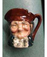 Vintage Miniature Royal Doulton Character Toby Jug  1 3/8&quot; - £17.19 GBP