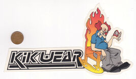 Kik Wear Clothing Sticker-Clown Pants Baggy 90's Vintage Skate-False Tee... - $29.99