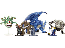 Dungeons Dragons Set of 7 Diecast Figures Jada - £45.70 GBP