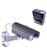 6 REALISTIC FAKE DUMMY LONG BARREL VIDEO SURVEILLANCE SECURITY CAMERA tr... - $23.70
