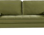 Velvet 58&quot; Loveseat Sofa Couch For Living Room, Classic Mid-Century Styl... - $612.99
