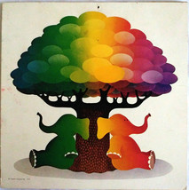 Rainbow Elephants Wall Art - $25.00
