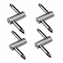 Harvester PC-Z 1/4&quot; to 1/4&quot; Z Shaped 4 PACK Guitar Effects Pedal Connectors - $36.80