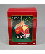 Carlton Cards 2000 Son Dump Truck Teddy Bear Ornament CXOR-047C - $20.44 CAD