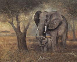 Elephant Mother And Child Cross Stitch Pattern***LOOK***  - $2.95