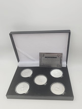 5 X Five Krugerrand South Africa 3 X 2022, 2X 20 Silver Coins With Cert In Case - $72.30