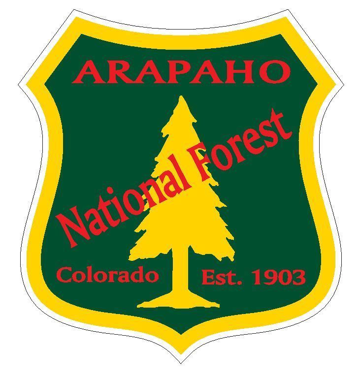 Arapaho National Forest Sticker R3199 Colorado YOU CHOOSE SIZE - $1.45 - $12.95