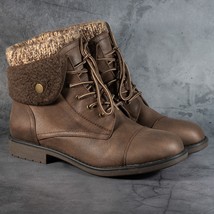 Cliffs by White Mountain Duena Booties Lace Up Boot Color Brown Womens S... - $744.78 MXN