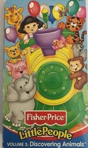 Fisher Price Little People Volume 3: Discovering Animals(VHS,2001)TESTED-RARE - £18.07 GBP