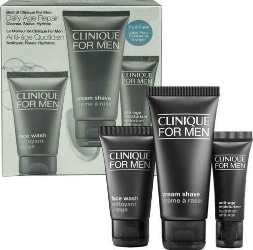 Clinique For Men Daily Age Repair Starter Kit - New in Box - $19.98