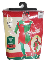 Jolly Elf Adult 2 pc Christmas Costume Santa Helper Std Small Men Women ... - $17.29