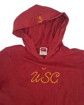Nike USC Trojans Hoodie XS Red Pullover Sweatshirt NCAA Women’s image 4