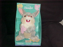 13&quot; Disney Bambi Thumping Talking Thumper Plush Toy With Box and Tags Works  - £77.89 GBP