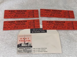 THE MONKEES MICHAEL NESMITH 4 UNUSED 1970 CONCERT TICKET LOT KRNT THEATR... - $24.98