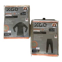 Mens S Set XGO Mid-weight Tech Waffle Phase 2 Thermal Long sleeve Shirt ... - £23.79 GBP