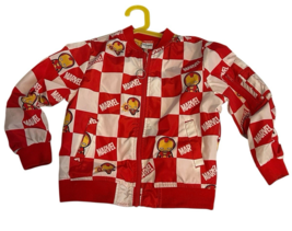 Marvel Avengers Moomoo Kids Red Jacket 130/64 Checkerboard (See Measurem... - $23.75