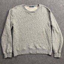 Michael Stars Sweatshirt Women&#39;s Medium Gray Pullover Side Zipper Casual M - $26.51 CAD